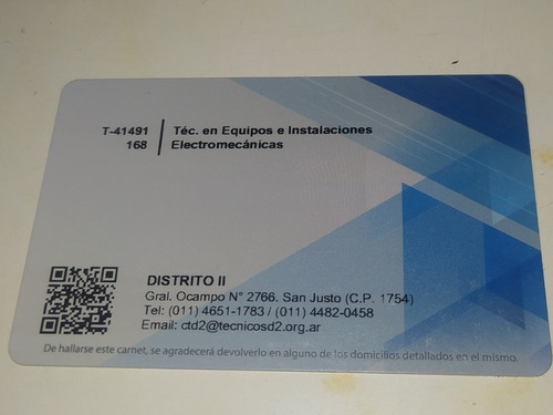 Imagen 2 de 5 de Electricista Matriculado