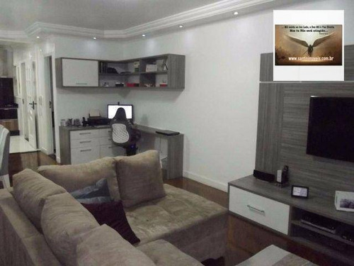 Imagem 6 de 30 de Sobrado Residencial À Venda, Vila Eldízia, Santo André. - So0046