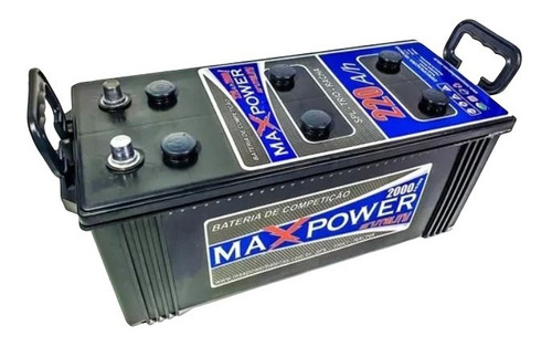 Bateria Max Power 220ah Alto Desempenho Estacionaria