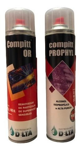Kit Delta X2 Aire Compitt Or + Compitt Prophyl Isopropilico