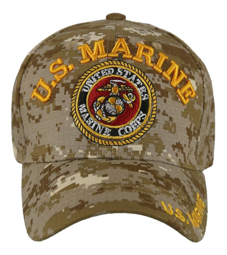 Gorra Us Marine Corps Round Camo - A Pedido_exkarg