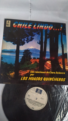 Los Huasos Quincheros Chile Lindo Disco De Vinil Importado 