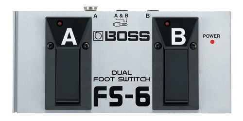 Footswitch Boss Fs-6 Fs6 Doble Dual Foot Switch