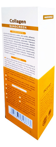 Bloqueador Solar 90+ Con Colágeno Y Baba De Caracol 100ml