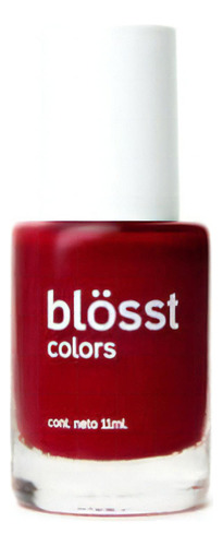 Esmalte Blosst 8 Free Colors Color 24 Rojo Oscuro