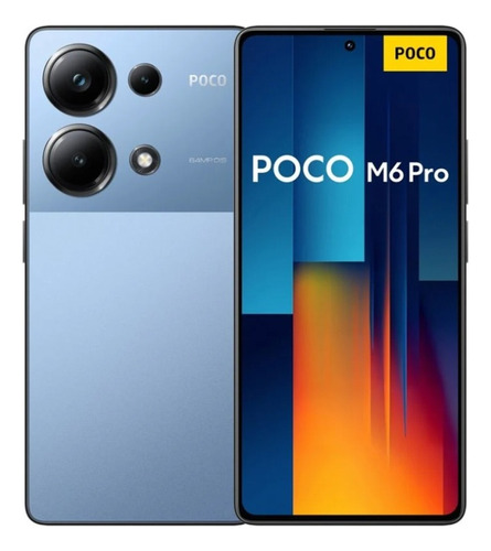 Celular Xiaomi Poco M6 Pro 256gb 8gb Blue Ds