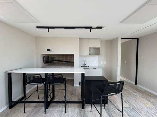 Venta Apartamento Monoambiente Con Terraza A Estrenar Pocitos
