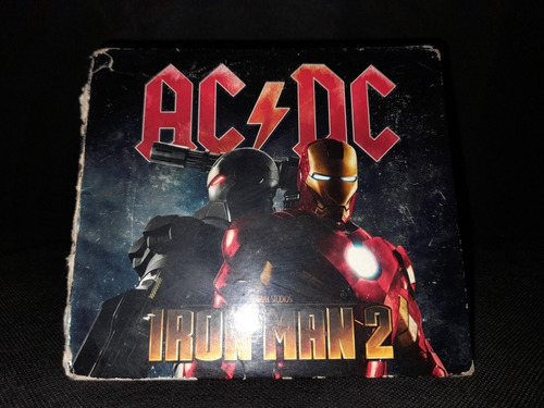 Acdc Iron Man 2 Cd Original Marvel Studios Rock Colección