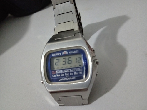 Orient Quartz Chronograph Antigo 100% Original.