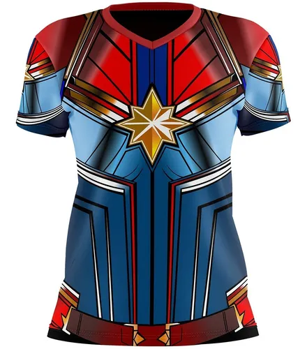 Camiseta de capitana marvel sale