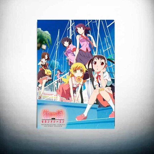 Poster Adesivo Anime Monogatari