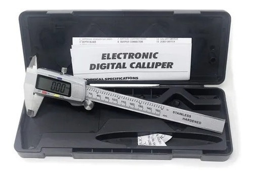 Vernier Digital Electronico Metalico Cod 2969