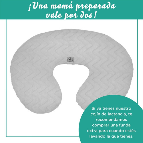 Nap Baby- Cojín De Lactancia Para Bebe, Zig Zag