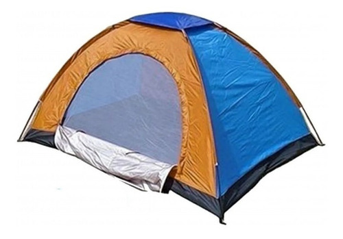 Carpa Camping Impermeable 4 Personas Dia Campo Acampar 0698