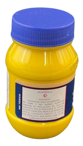 Imagen 2 de 2 de Acrílico Vanguardia Amarillo Medio 713 De 100ml.