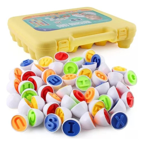 Juguete Didáctico De Huevos De Colores, Juego Didáctico Para