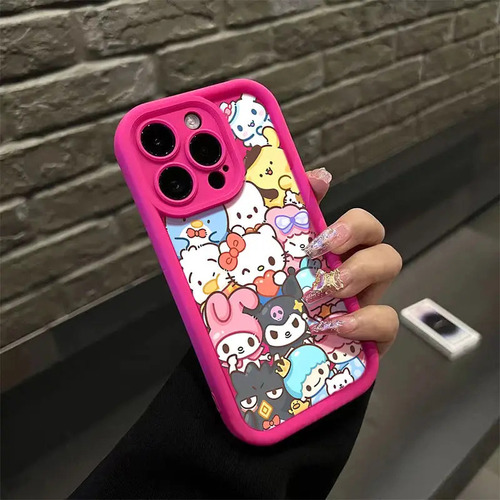 / Bonita Funda Hellokitty De Sanrio For iPhone 15 14 13 Pro