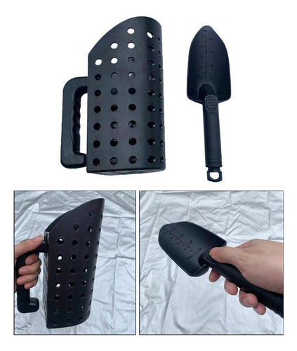 Juego Portátil De 2 Palas Y Pala De Arena For La Búsqueda