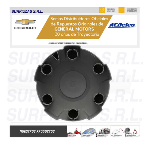Taza Centro S10 Llanta Chapa 2012/ Chevrolet Original