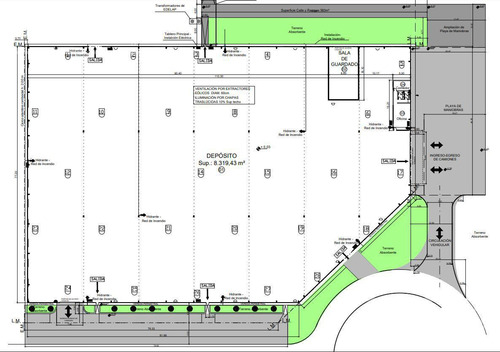 Depósito A Estrenar En Alquiler Con Amplia Playa De Maniobras En La Plata - 8320m2 - Zona Sur
