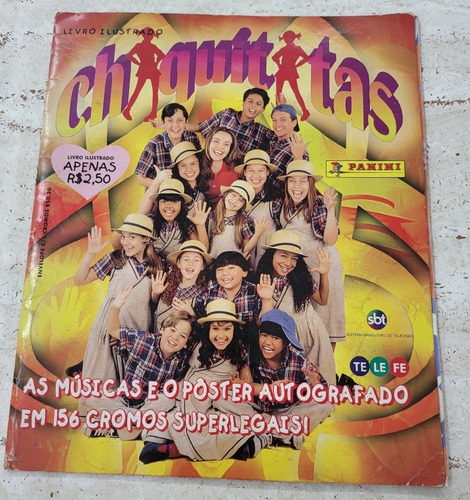 Antigo Álbum De Figurinhas Chquititas Versão 1998 Completo 