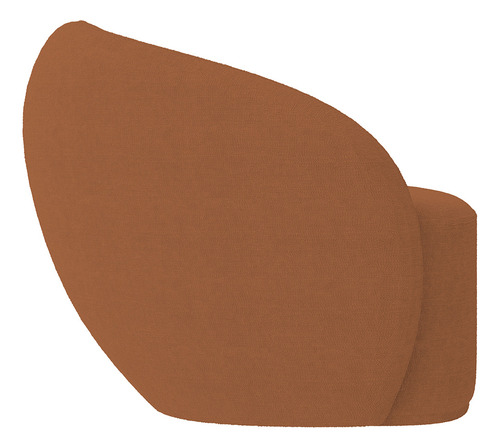 Kit 02poltronas Decorativa Sala Estar Lyam Decor Gliese Bouclê Mostarda