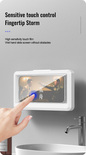 Soporte Para Teléfono Celular Para Cabina De Ducha De Baño I