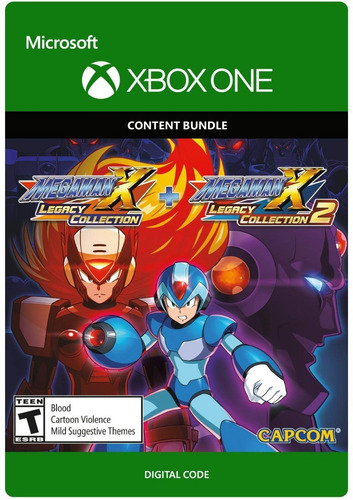 Mega Man X Legacy Collection 1 & 2 - Xbox One - Key Codigo