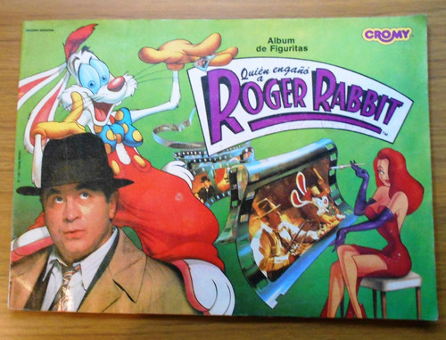 Album Roger Rabbit De Cromy Año 1987- Faltan La 21 Y 120 Fig