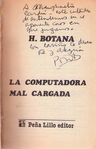 Colección Helvio Botana ( Firmados Por El Autor ) * Botana 