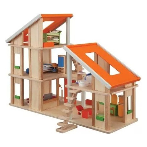 Casa De Muñecas - Chalet De Plan Toys