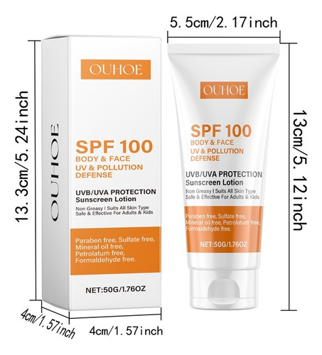 Go Loção Protetora Facial 50g 1 Unidade