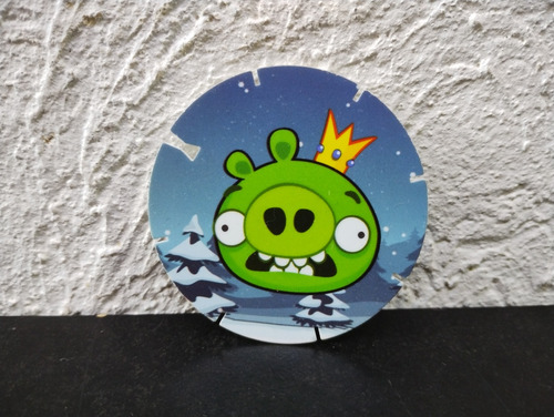Mega Tazo Angry Birds 2012 Sabritas #65 Megaclassic Original (Usado)