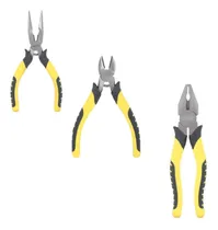 Comprar Jogo Kit Alicates Universal Bico Meia Cana Diagonal Sibratec