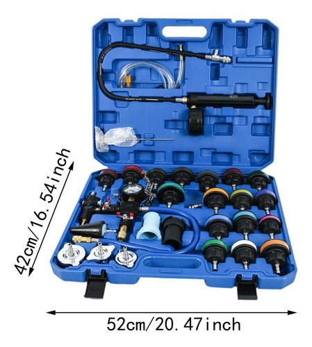 Kit De Detecção De Vazamento De Tanque De Água Kit Azul