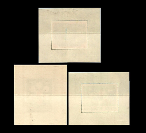 S1545 Romênia 1971-1972 3 Blocos Munique E Sapporo