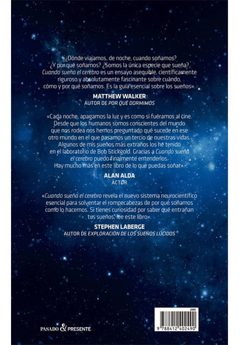 Cuando Sueña El Cerebro: Cuando Sueña El Cerebro, De Antonio Zadra. Editorial Pasado Y Presente, Tapa Blanda, Edición 1 En Español, 2022