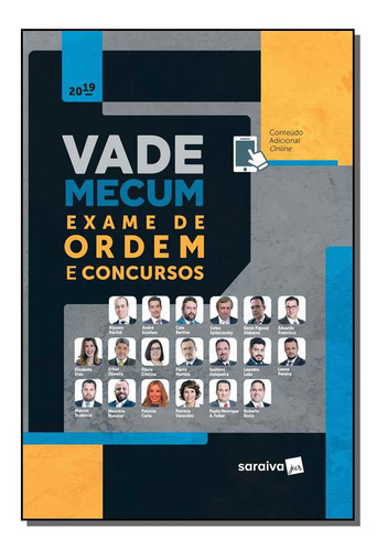 Libro Vade Mecum Exame De Ordem E Concursos 01ed 19 De Cespe