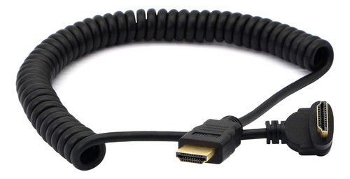 Cable En Espiral Anglehdmi, Ángulo Descendente De 90 ° Hdmi 