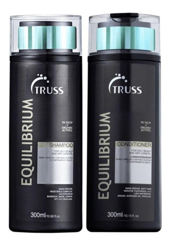 Truss Kit Equilibrium Shampoo E Condicionador 300ml + Brinde