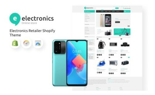 Imagem 2 de 3 de Electro Electronics Shopify Theme V.2.4.0