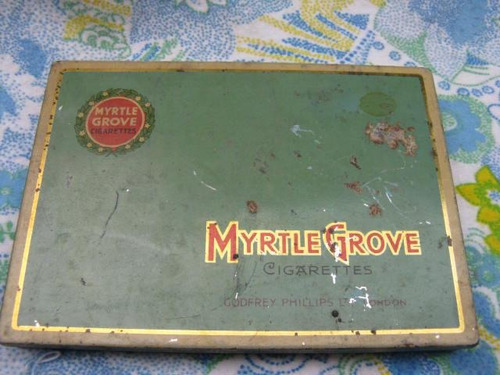 Cenbox:  Vieja Lata Cigarros Myrtle Grove England Lxb