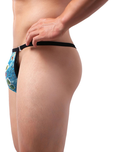 Calzoncillos De Tanga De Encaje Para Hombre, Calzoncillos Su