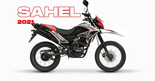 Imagen 7 de 16 de Gilera Sahel 150 Enduro 0km 2023 Rojo Ap Motos Corven Triax