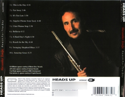 Cd Reach For The Sky (alexander Zonjic) Estándar