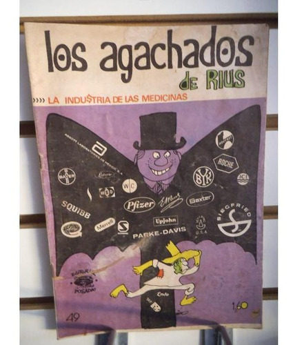 Comic Los Agachados De Rius 49 Editorial Posada Vintage