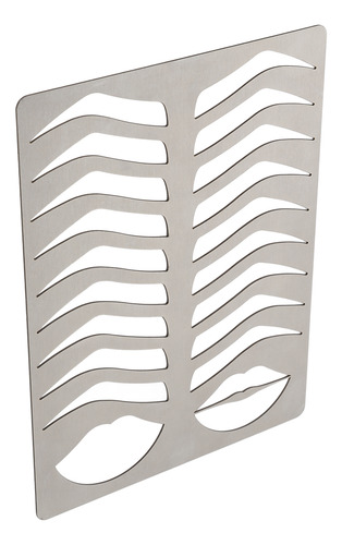 Plantilla Reutilizable Para Practicar Cejas Y Labios Cepilla