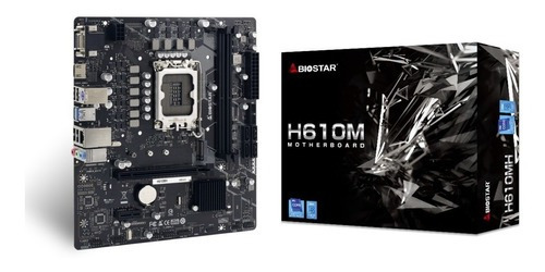 Motherboard Intel H610mh Biostar Pcie 3.0 Socket 1700 Pcreg