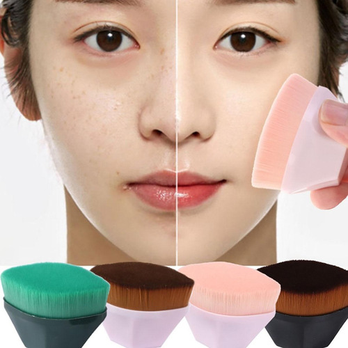 Pincel Mágico Hexagonal Base Maquiagem Flawless Brush
