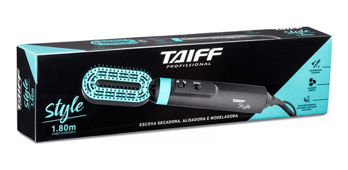 Escova Taiff Style Secadora, Alisadora E Modeladora - 127v